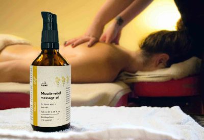 RELAX Muscle relief Massage oil - Image 2