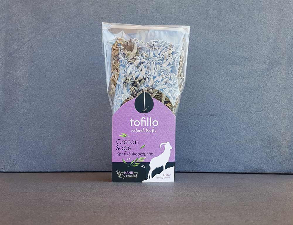Cretan Sage Natural Herbal Tea