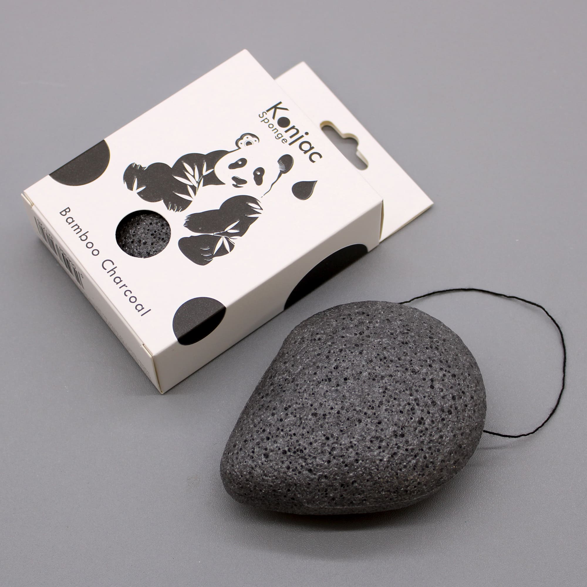 Konjac sponge with antibacterial bamboo charcoal - Image 2