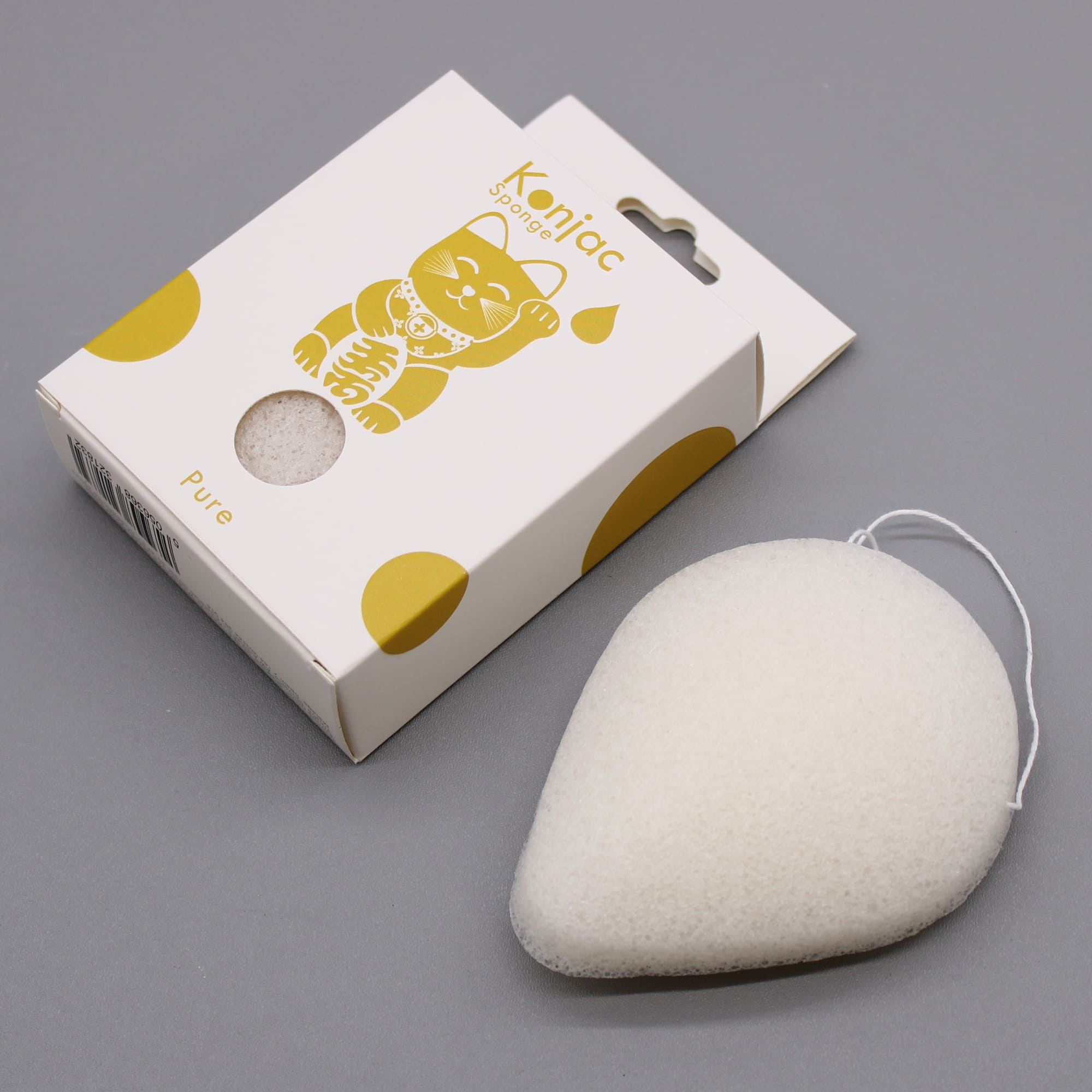 Konjac sponge pure for sensitive skin