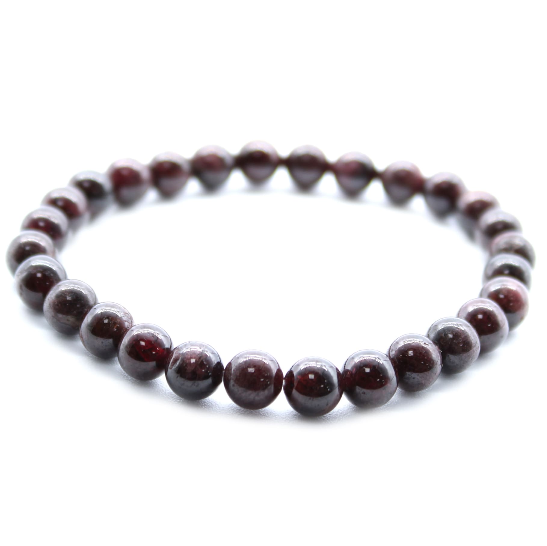 Tiger-eye & Blood garnet bracelets set - Image 3
