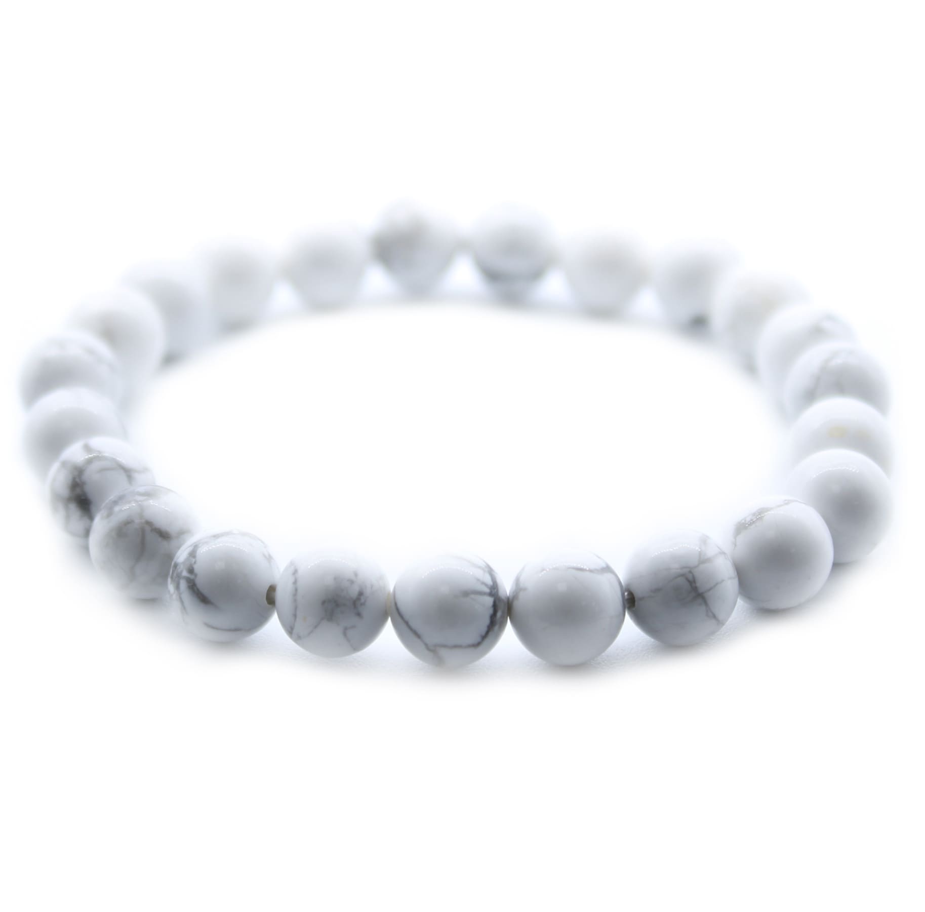 Sodalite & White jasper bracelets set - Image 3