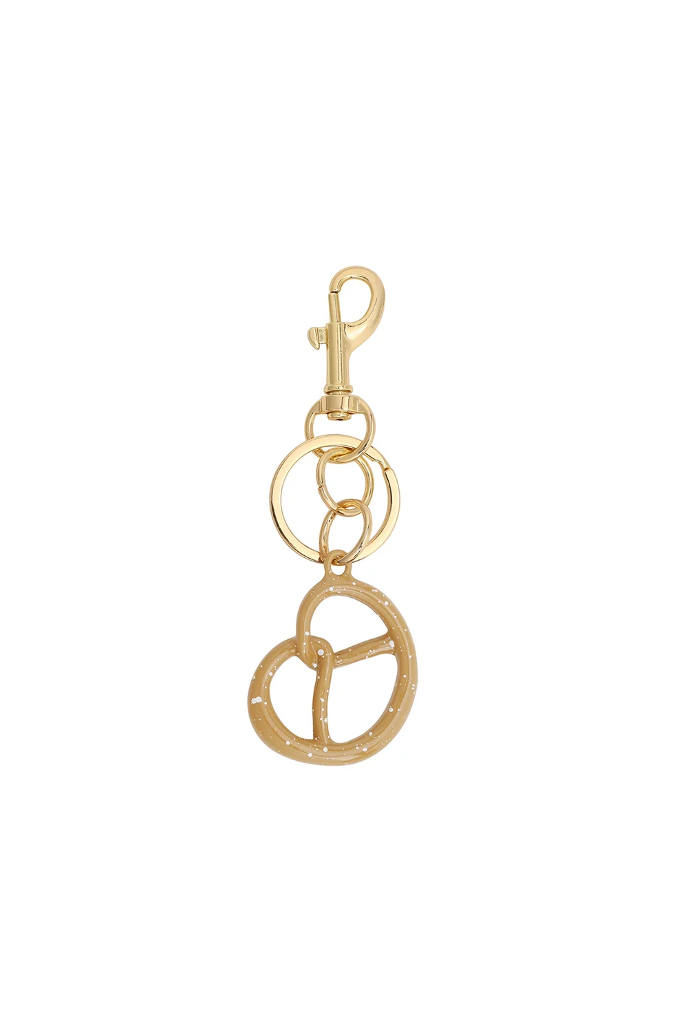 Pretzel bag charm keyring - Image 3
